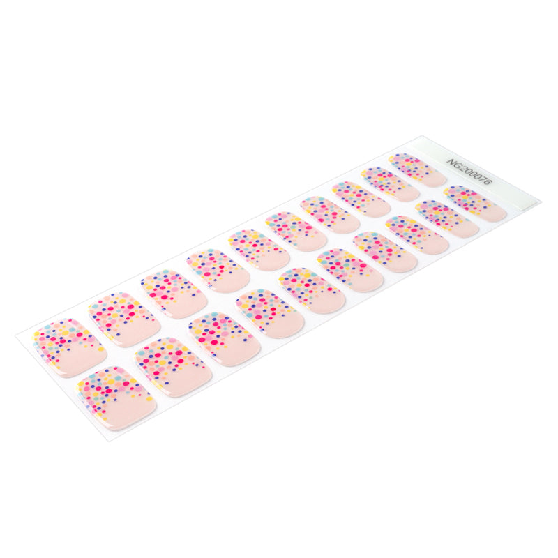 Nude Confeti | Stickers de Gel