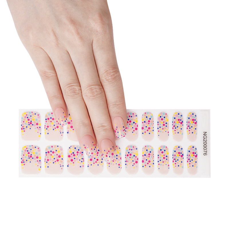 Nude Confeti | Stickers de Gel