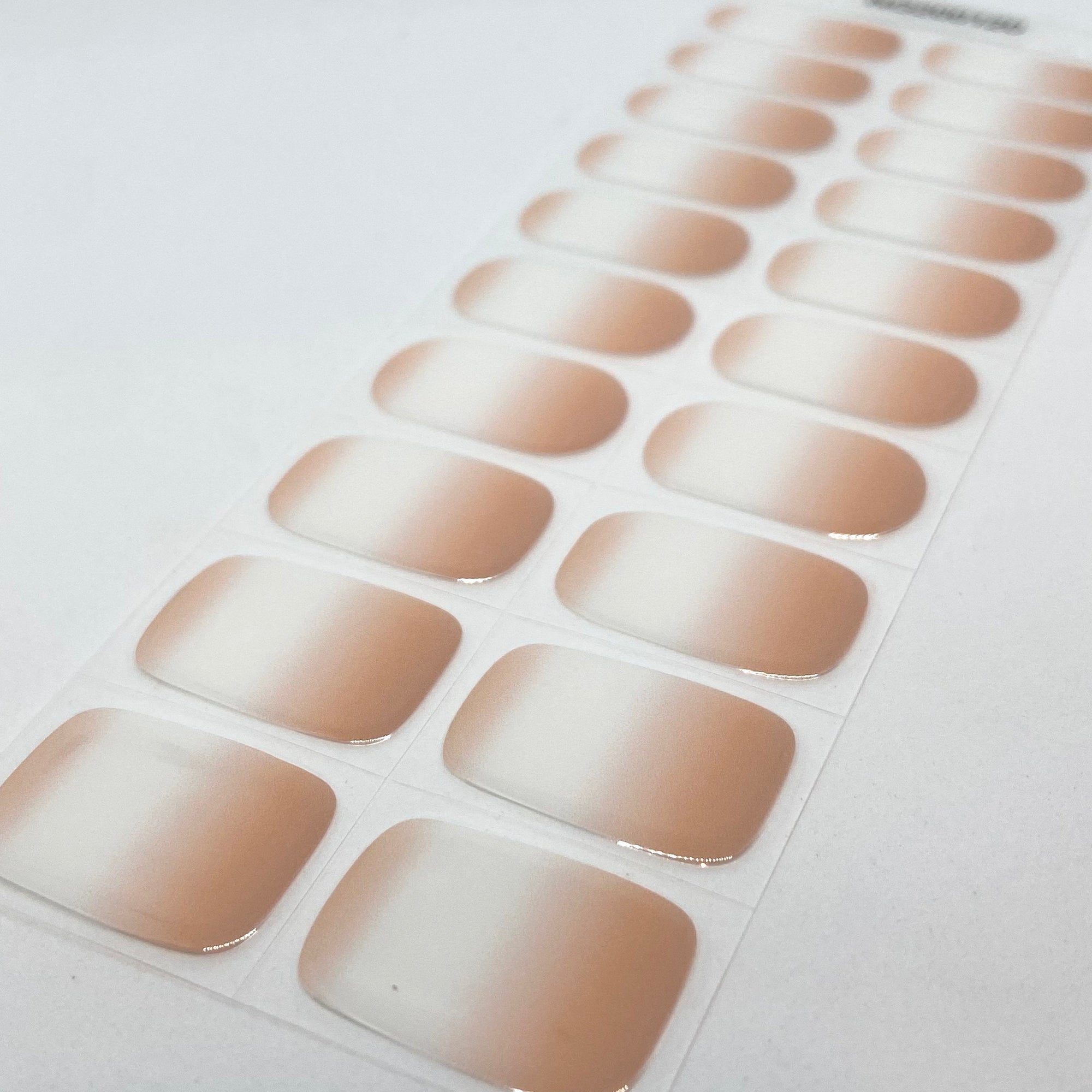 Degradé Nude | Stickers de Gel