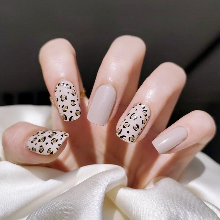 Animal Print Beige  | Stickers de Gel