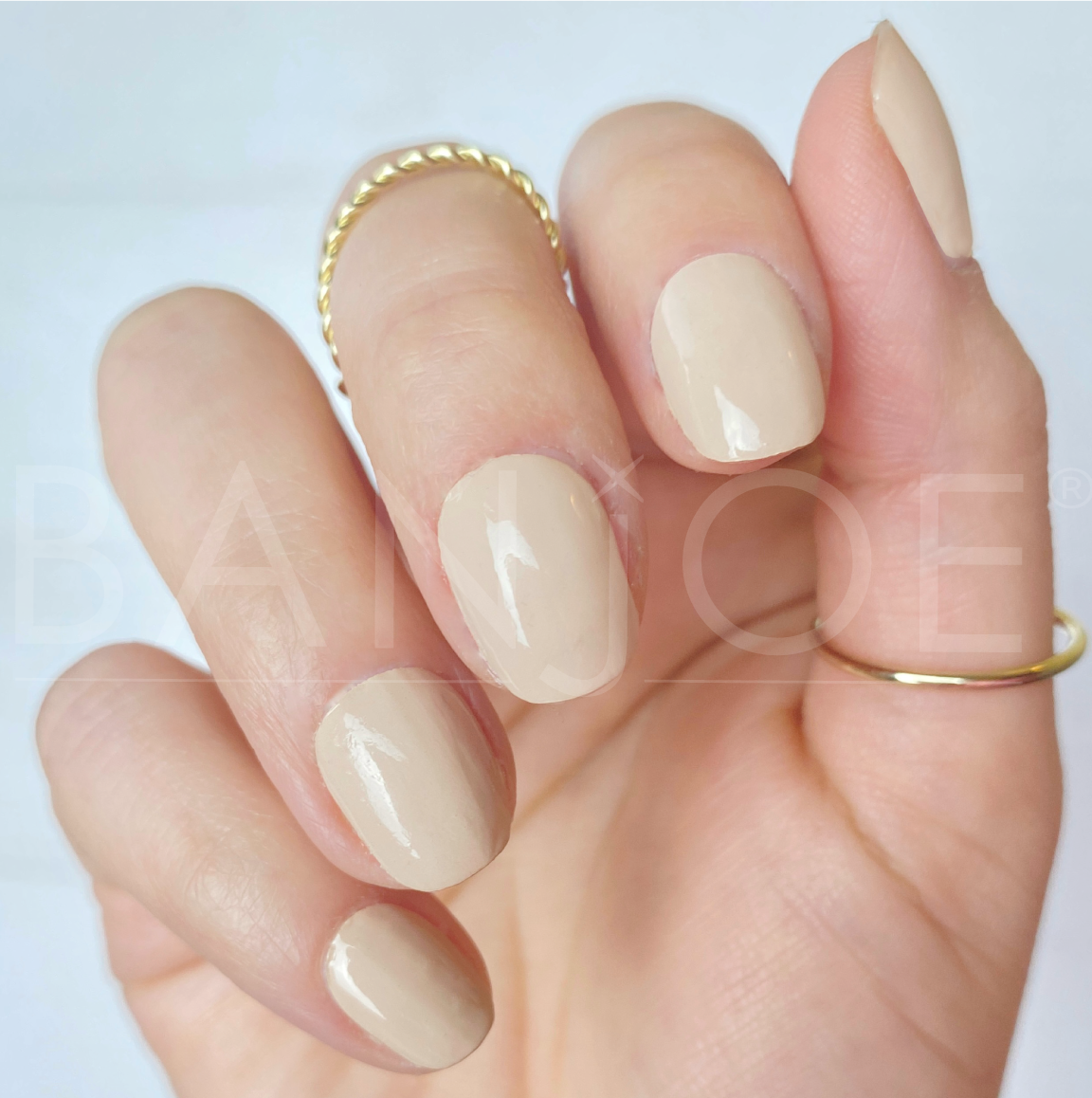 Beige Latte | Stickers de Esmalte