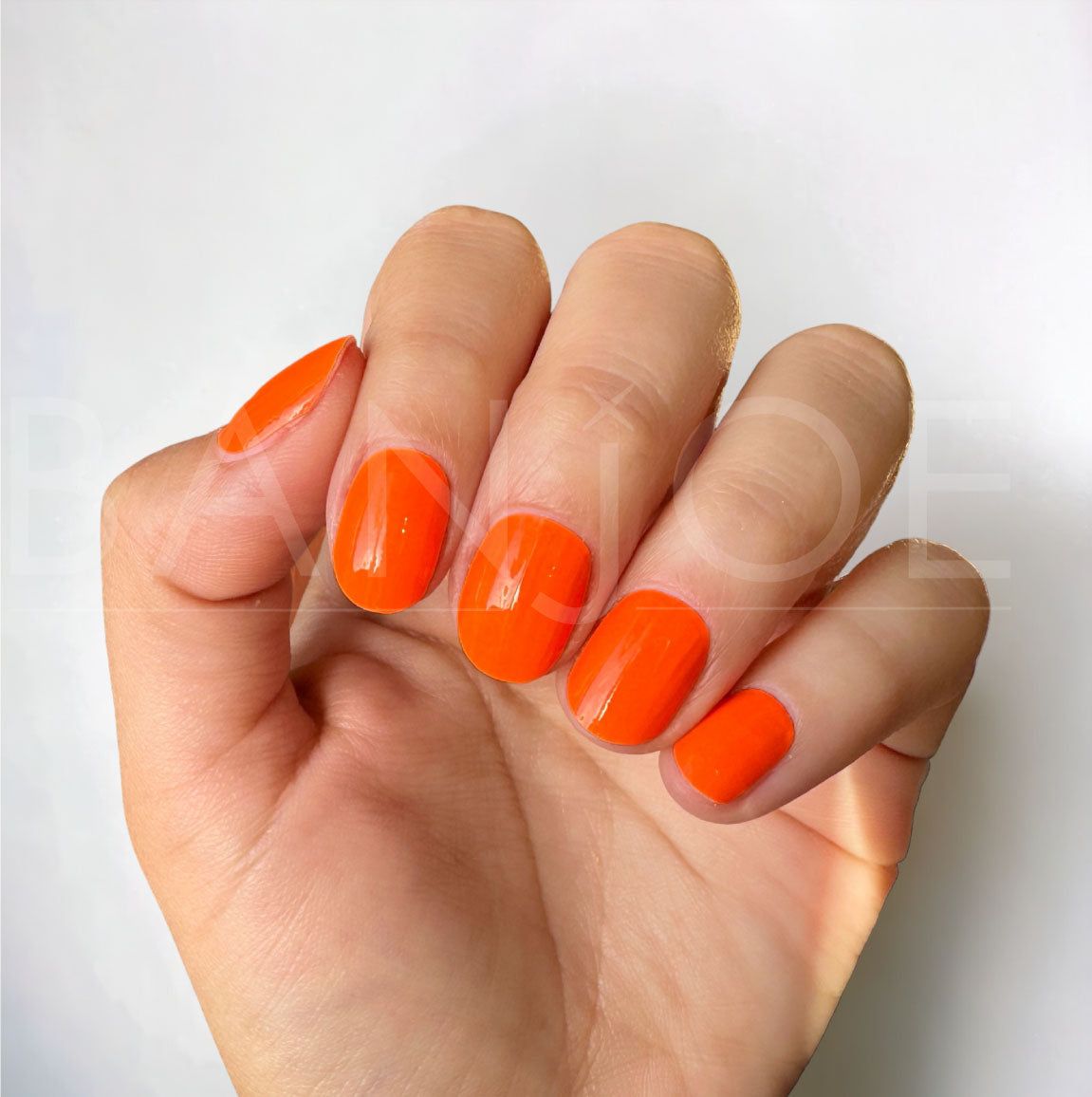 Naranja Neón | Stickers de Esmalte