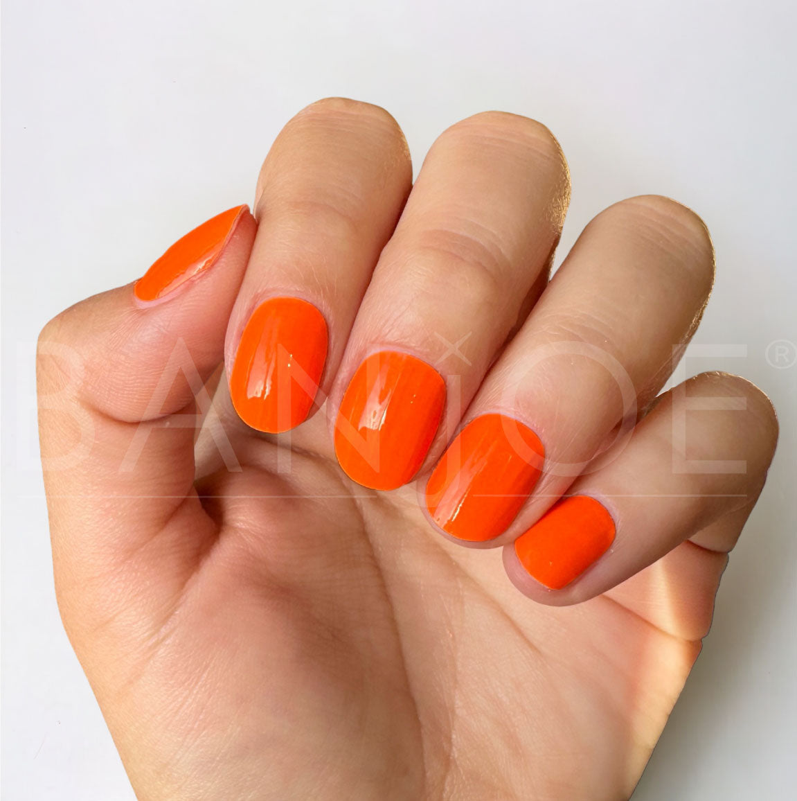 Naranja Neón | Stickers de Esmalte