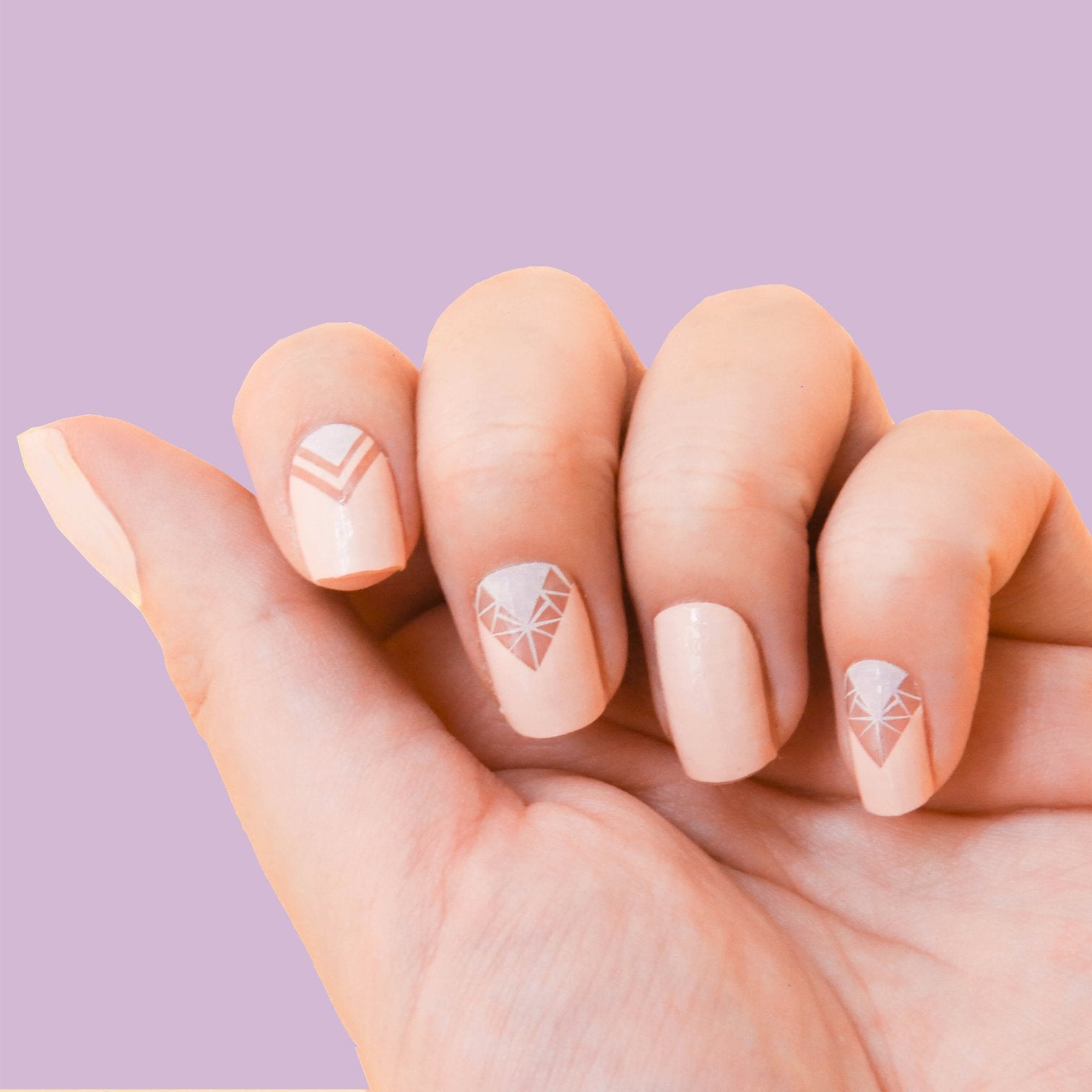 Queen Pink | Stickers de Esmalte