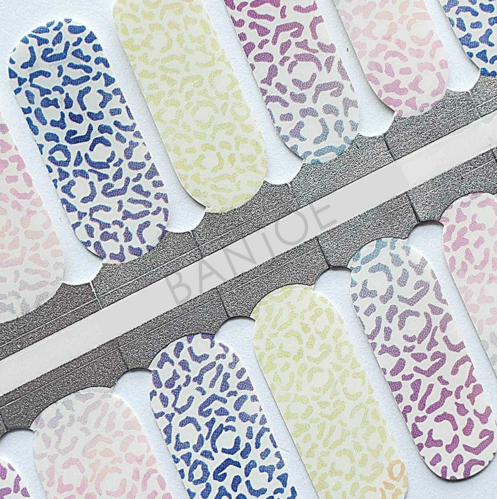 Pastel Print | Stickers de Esmalte