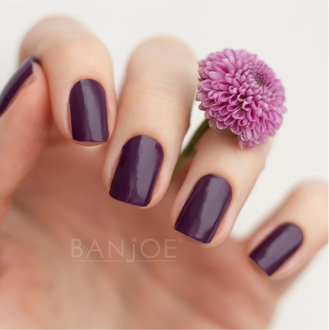 Morado Petunia | Stickers de Esmalte