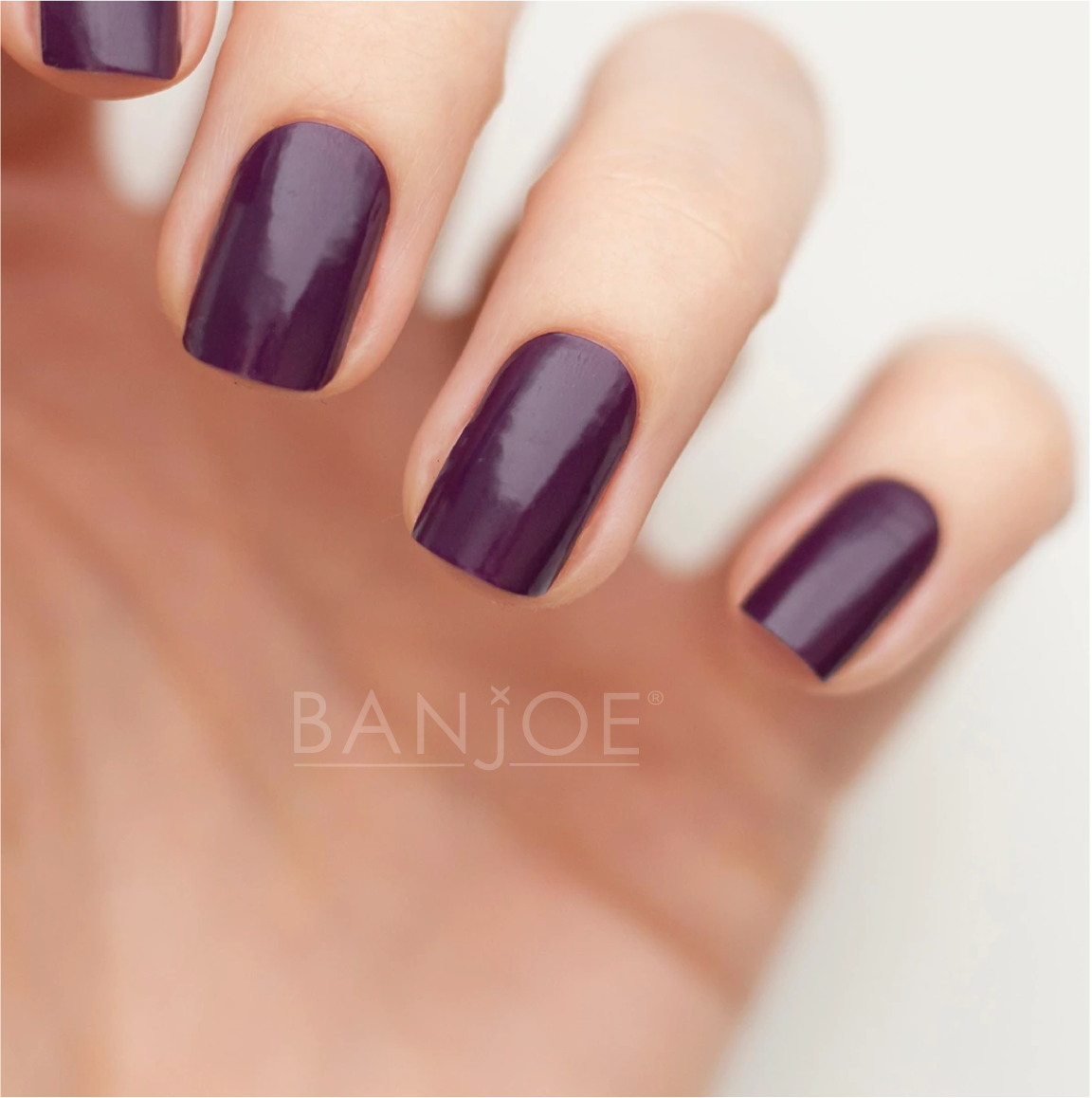 Morado Petunia | Stickers de Esmalte