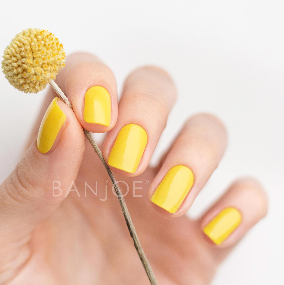 Amarillo Tropical | Stickers de Esmalte