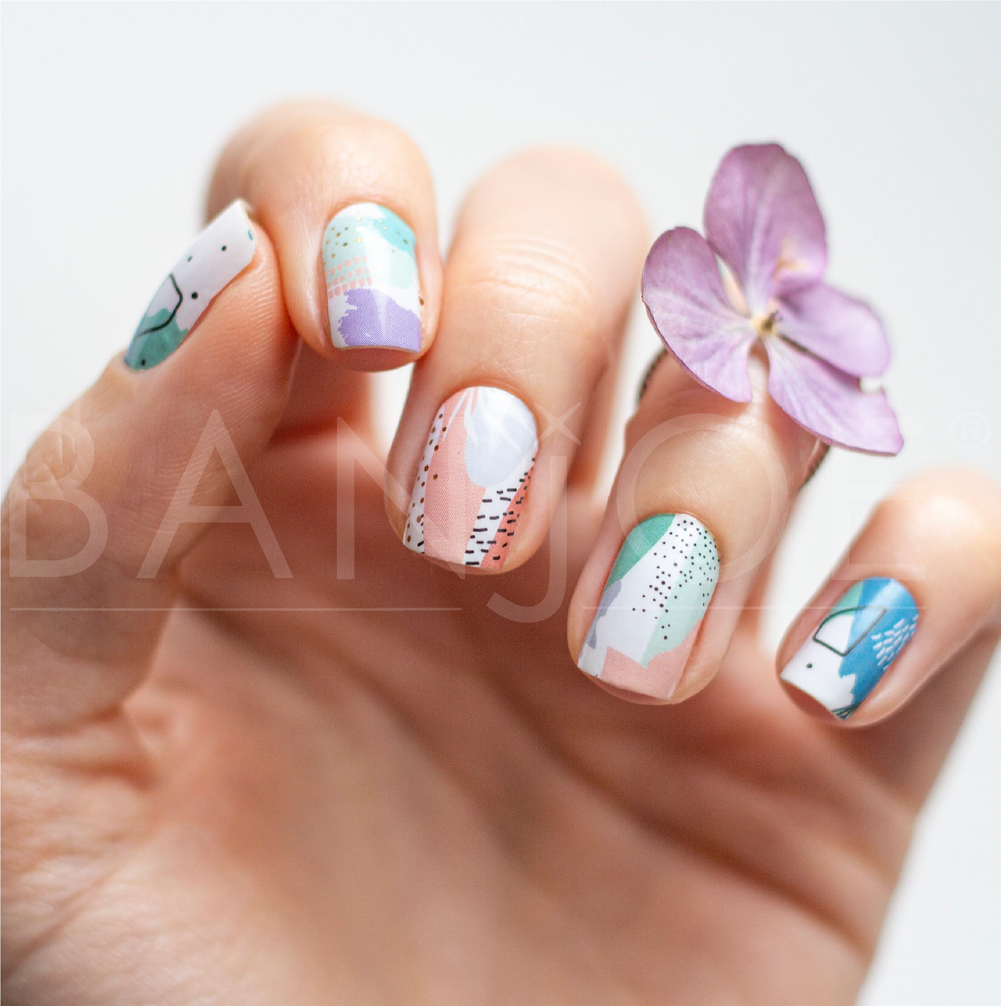 Tropical Nail | Stickers de Esmalte