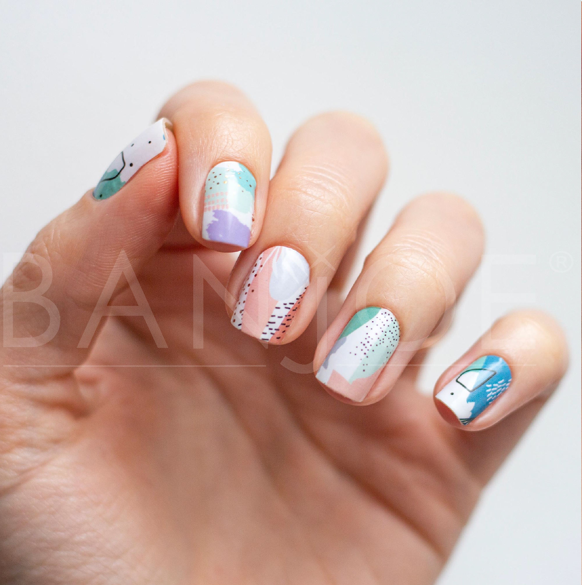 Tropical Nail | Stickers de Esmalte