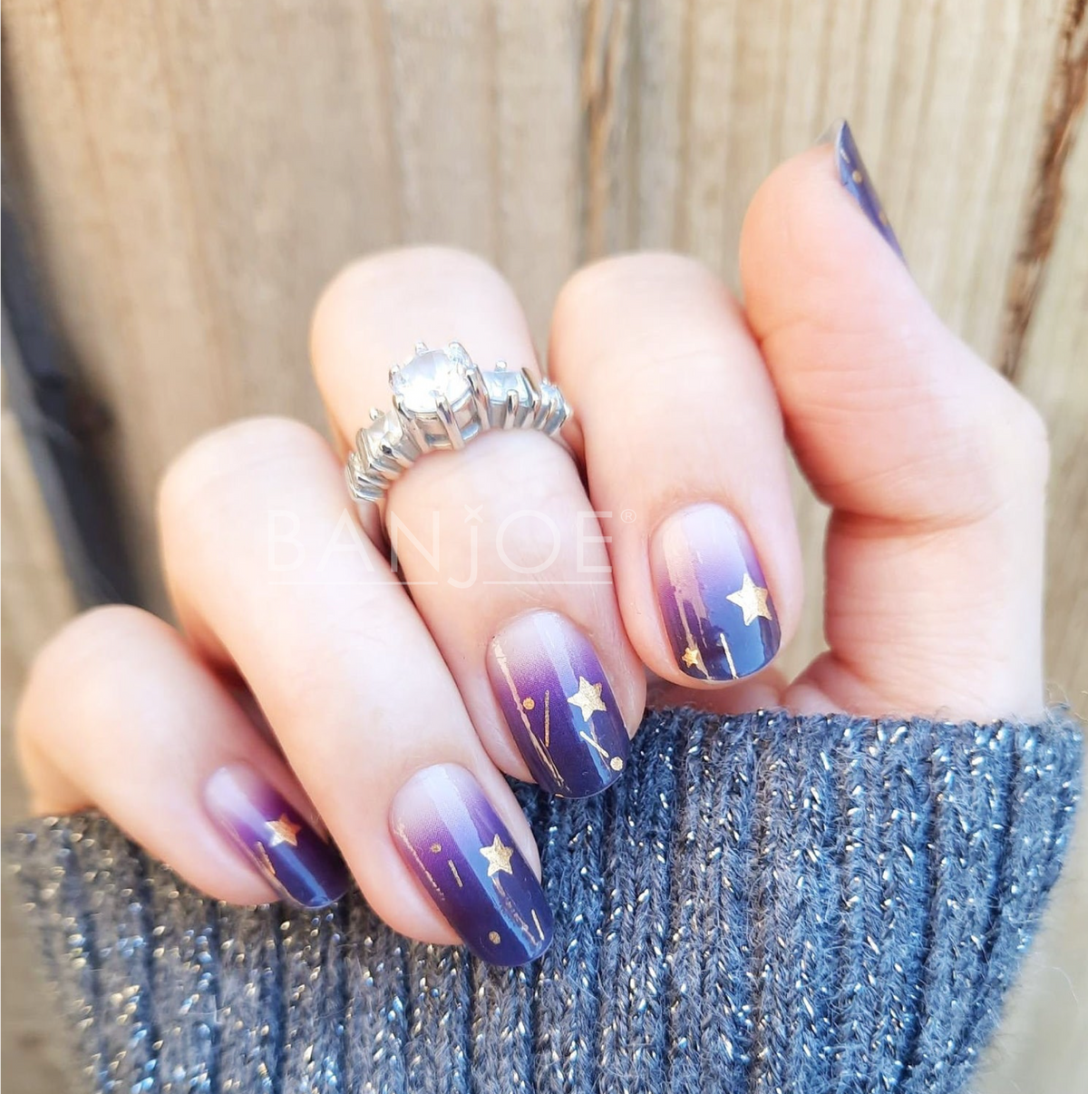 Night Sky | Stickers de Esmalte