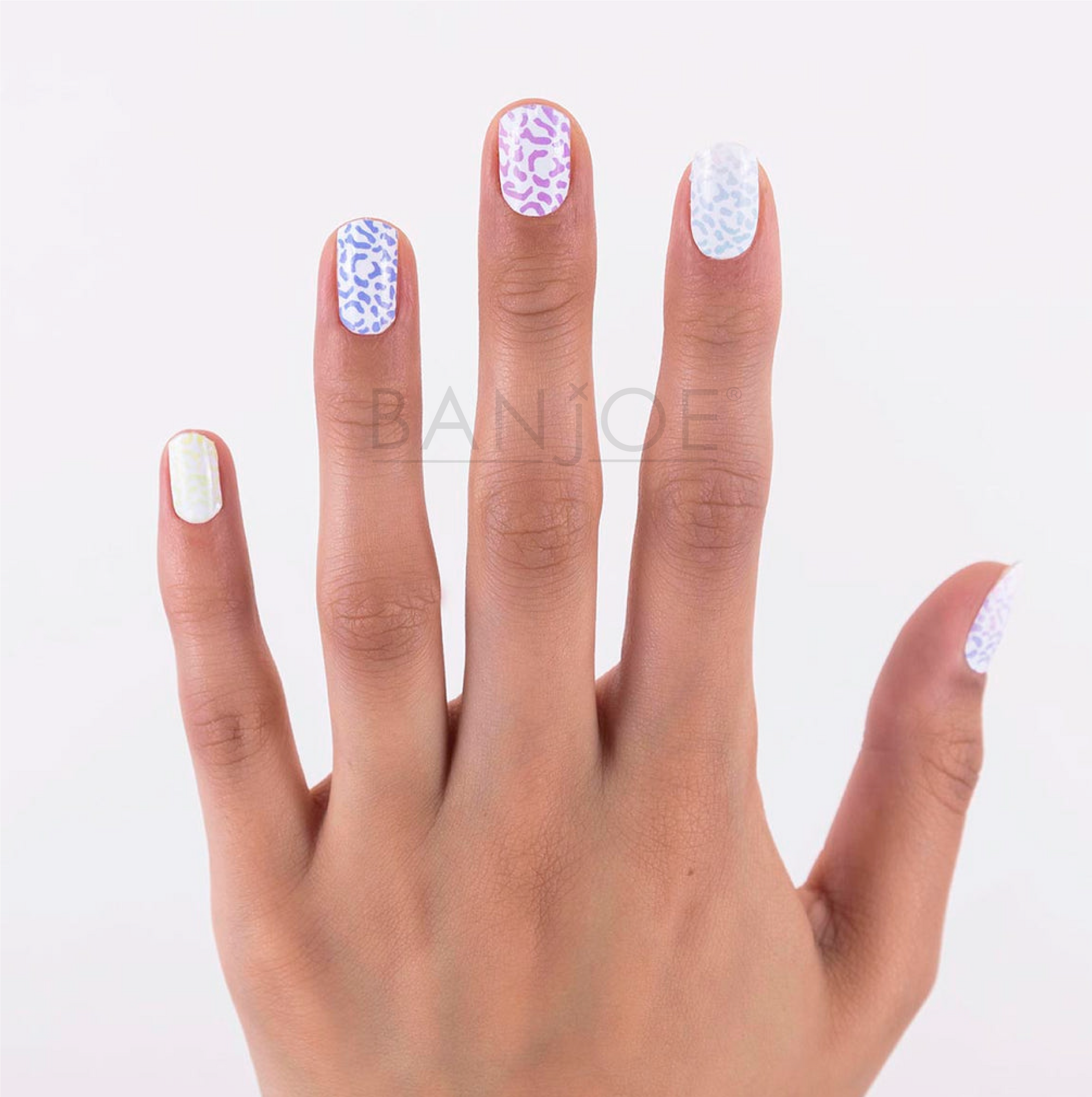 Pastel Print | Stickers de Esmalte