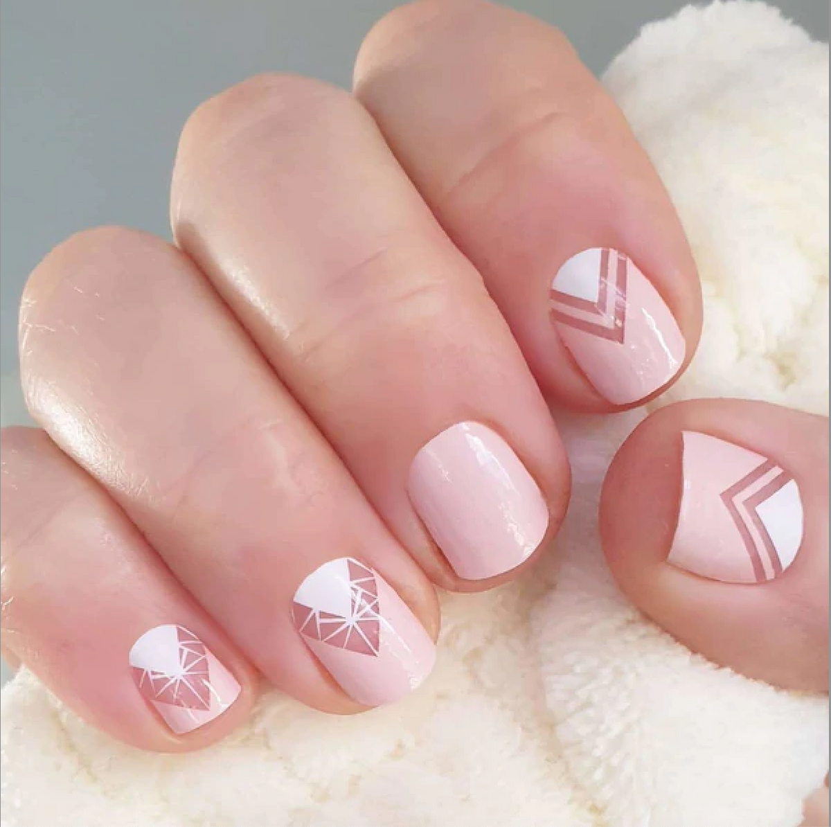 Queen Pink | Stickers de Esmalte